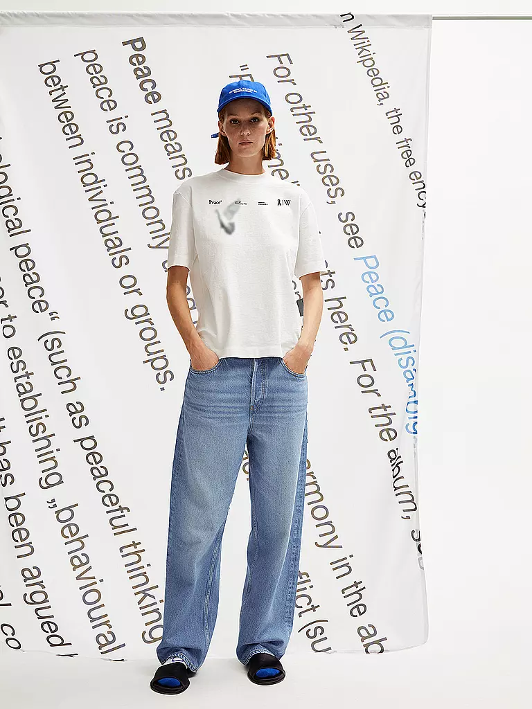 ARMEDANGELS | T-Shirt TARJAA WIKIPEDIA | Blanc