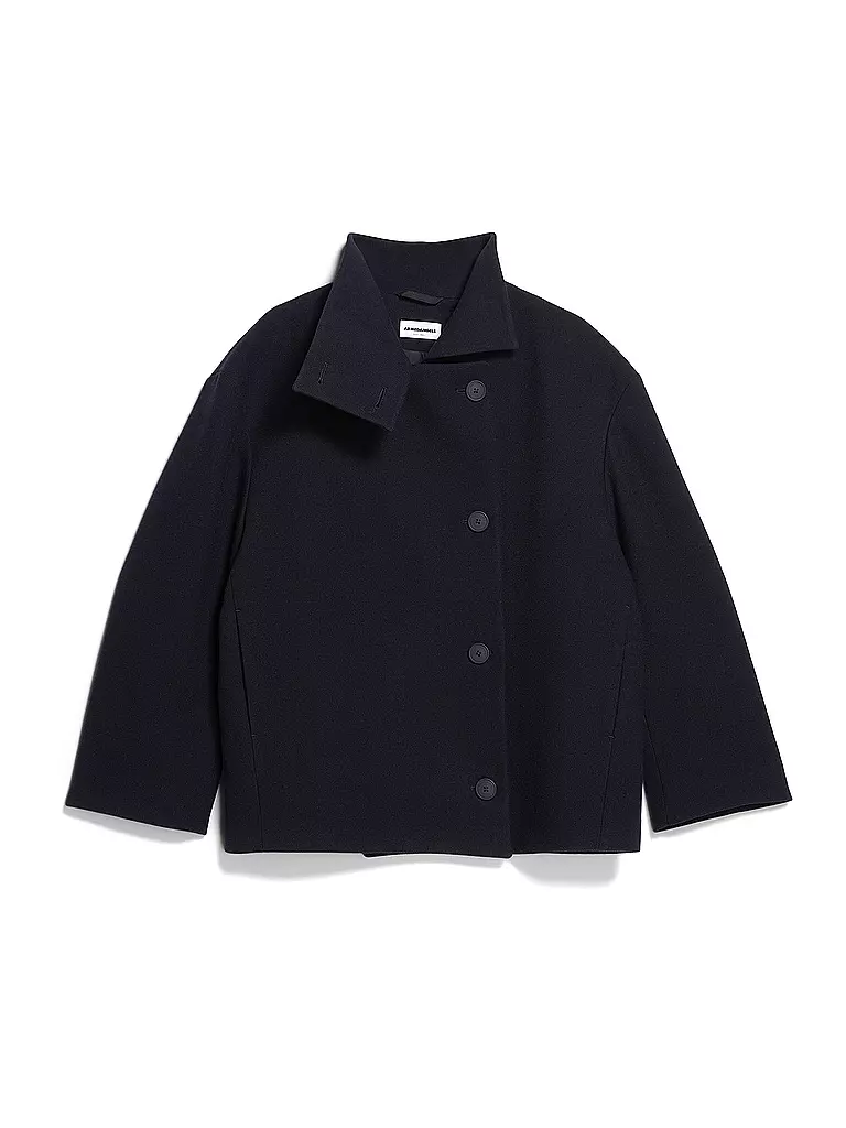 ARMEDANGELS | Wolljacke MAJELAA | Bleu foncé