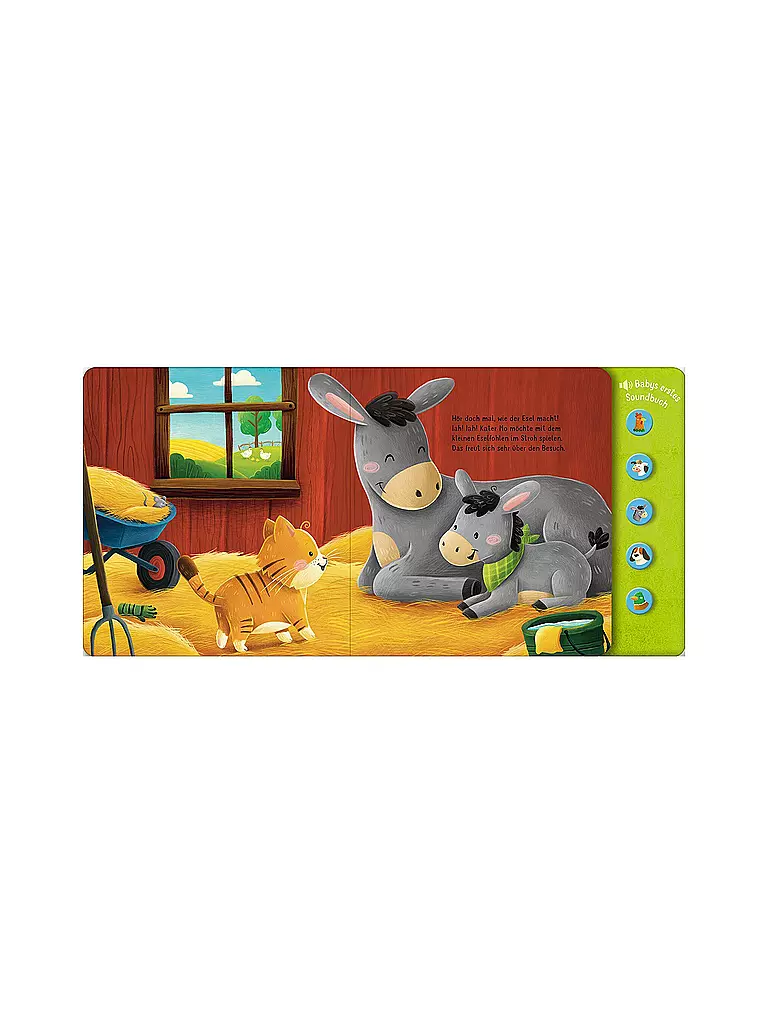 ARS EDITION VERLAG | Babysoundbuch - Hör mal, so klingt der Bauernhof! | Aucune couleur