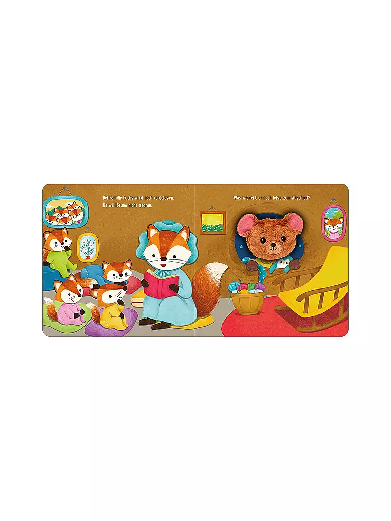 ARS EDITION VERLAG | Livre - Ma marionnette à doigt parlante : Que dit l'ours ? | Aucune couleur