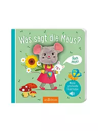 ARS EDITION VERLAG | Livre - Ma marionnette à doigt parlante : Que dit la souris ? | Aucune couleur