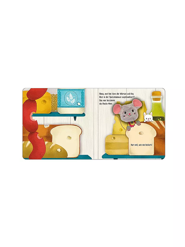 ARS EDITION VERLAG | Livre - Ma marionnette à doigt parlante : Que dit la souris ? | 