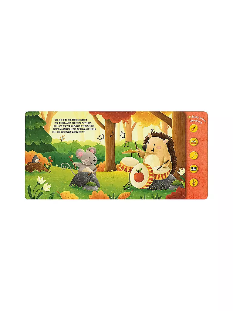 ARS EDITION VERLAG | Livre sonore - Écoute, voici le son de la musique ! | Aucune couleur