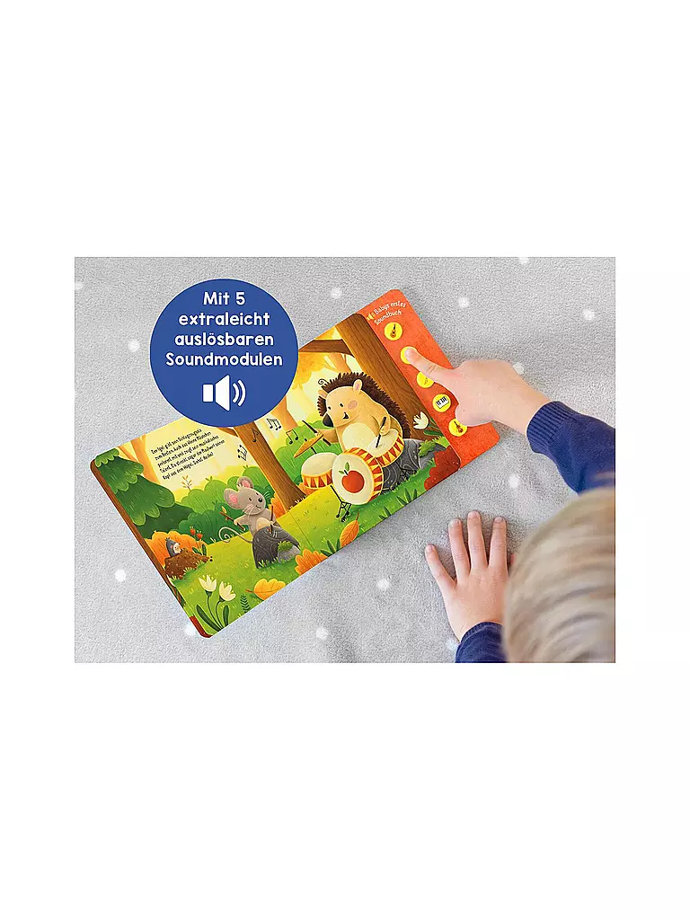 ARS EDITION VERLAG | Livre sonore - Écoute, voici le son de la musique ! | Aucune couleur