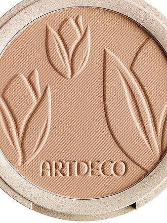 ARTDECO GREEN COUTURE | Fond de teint compact Natural Finish (3 Warm Honey)