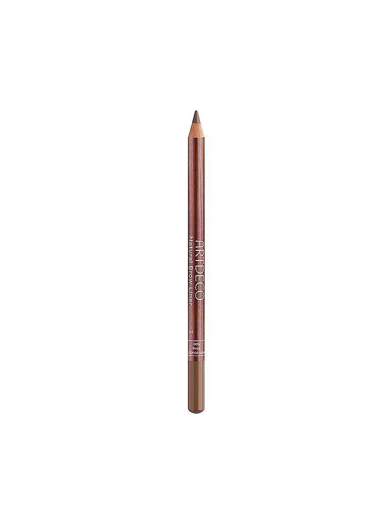 ARTDECO GREEN COUTURE | Crayon à sourcils - Natural Brow Liner (3 Soft Brown) | braun