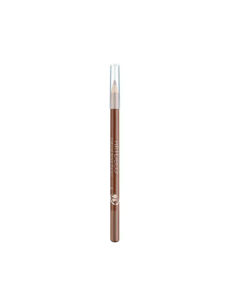 ARTDECO GREEN COUTURE | Crayon à sourcils - Natural Brow Pencil ( 8 Smoked Oak ) | Marron