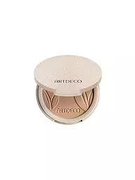 ARTDECO GREEN COUTURE | Fond de teint compact Natural Finish (3 Warm Honey) | Marron