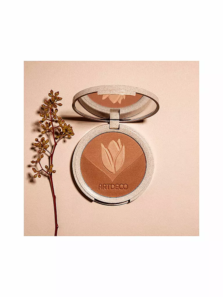 ARTDECO GREEN COUTURE | Poudre - Natural Skin Bronzer ( Bronzing Hues ) | 