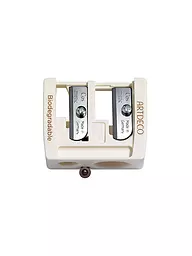 ARTDECO GREEN COUTURE | Spitzer - Taille-crayon double pour crayons en bois | Aucune couleur