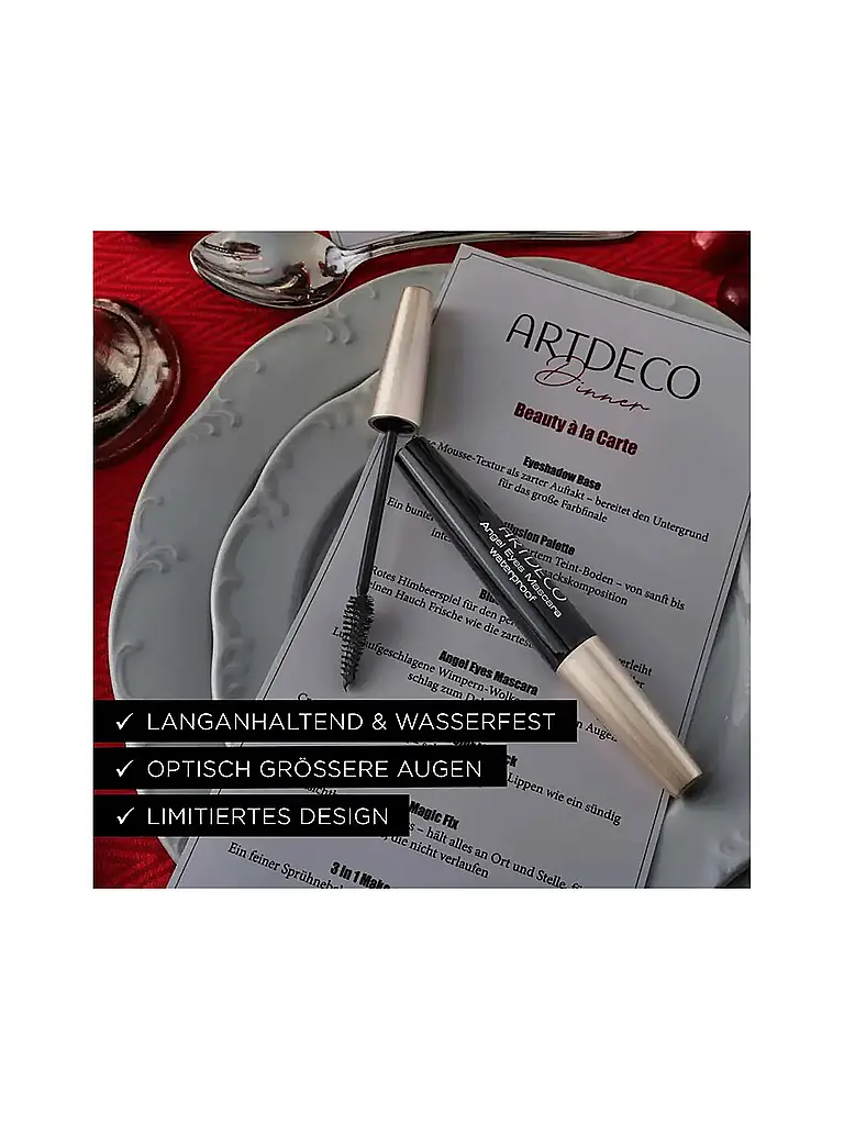 ARTDECO | Angel Eyes Mascara waterproof - Édition Limitée (01 Black) | 