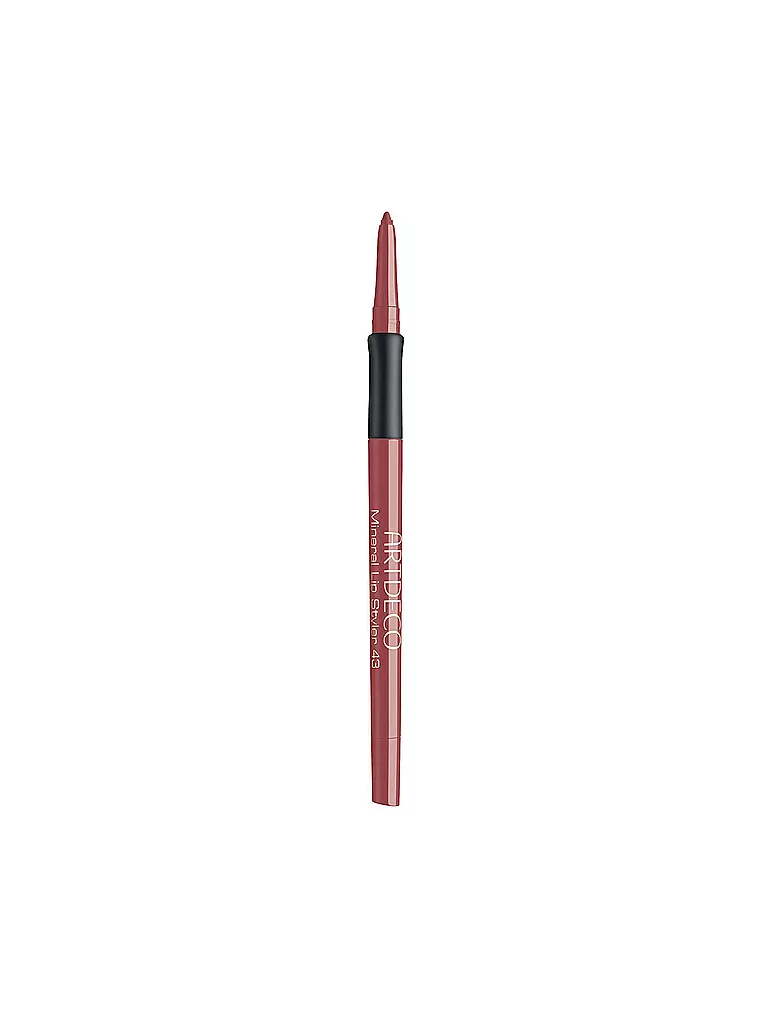 ARTDECO | Crayon à lèvres - Mineral Lip Styler (43 Mineral Wild Rose) | dunkelrot