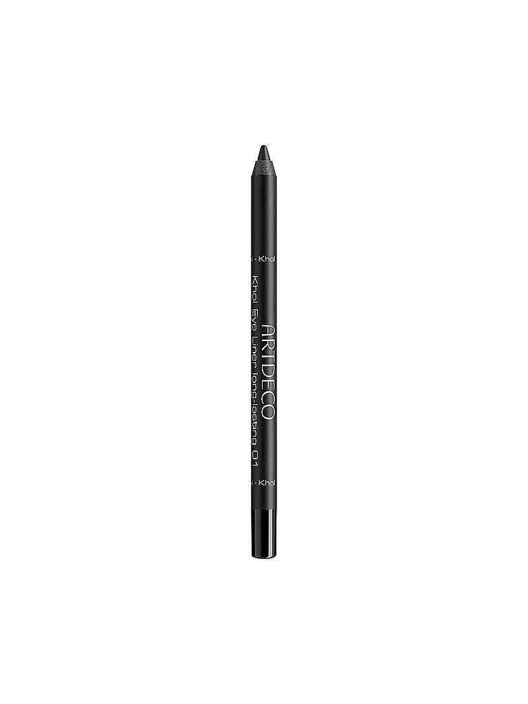 ARTDECO | Crayon contour des yeux - Khol Eye Liner longue tenue (01 Black) | schwarz