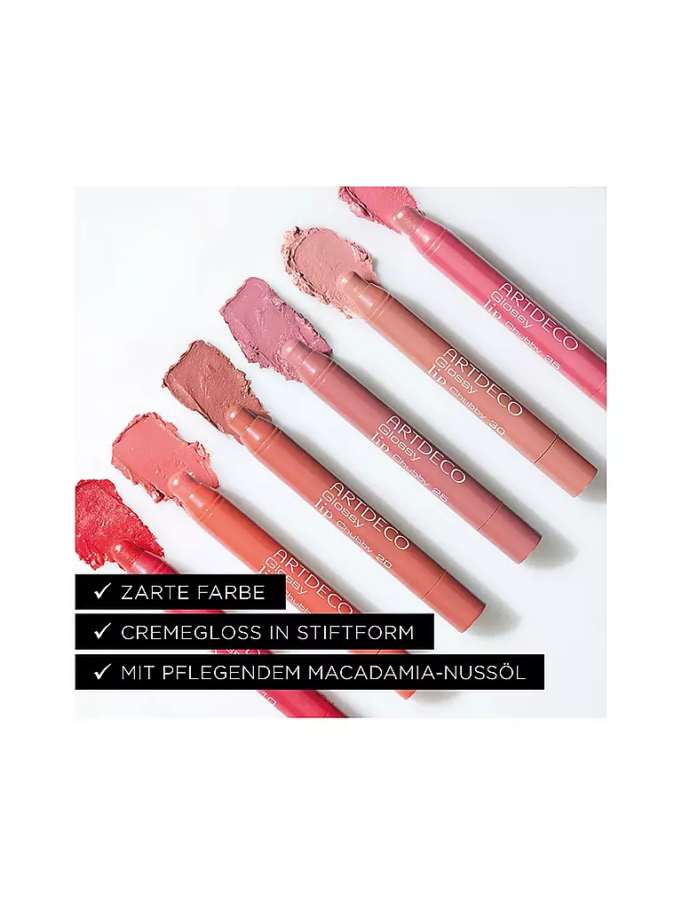 ARTDECO | Glossy Lip Chubby (30 Delicate Rose) | Rose