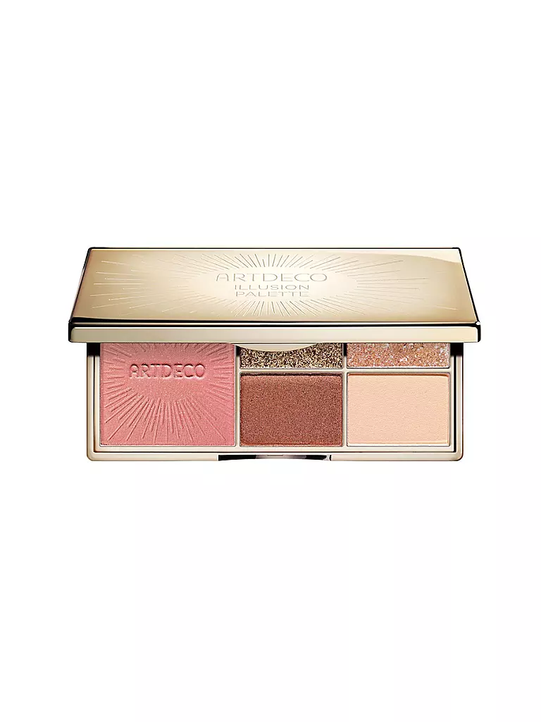 ARTDECO | Illusion Palette Pour Joues & Yeux (4 Illusionista) | dunkelrot