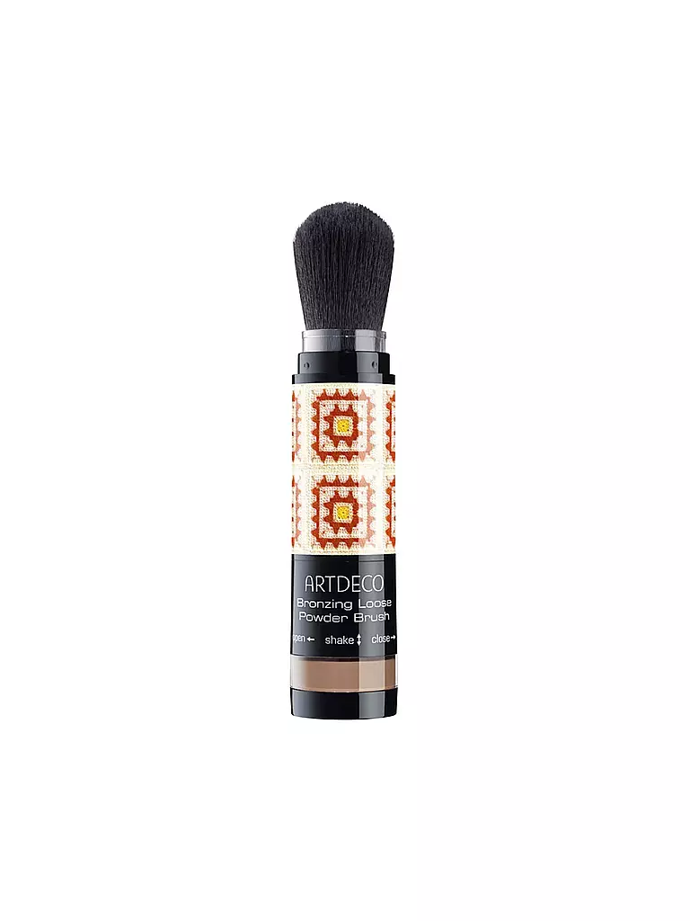 ARTDECO | Pinceau Poudre Bronzante Libre - pour Visage & Corps (80 Tropic Summer) | Camel