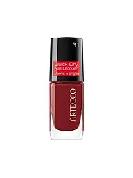 ARTDECO | Vernis à ongles - Quick Dry Nail Lacquer (31 confident red) | Rouge foncé