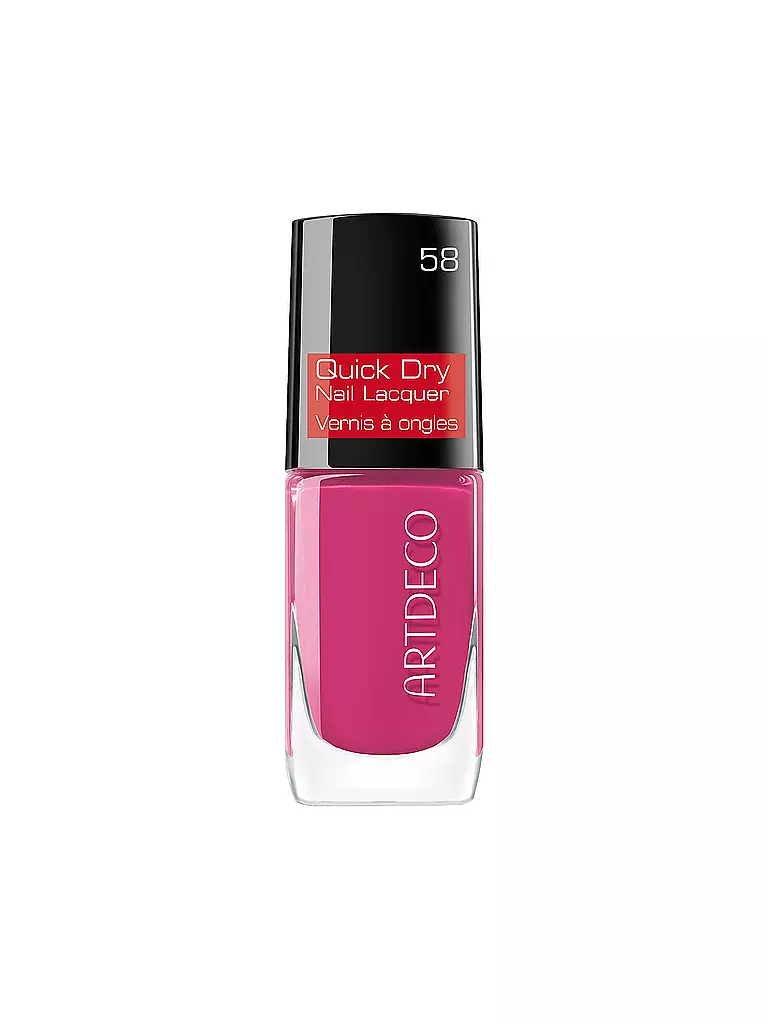 ARTDECO | Vernis à ongles - Quick Dry Nail Lacquer (58 orchid blossom) | Rose vif