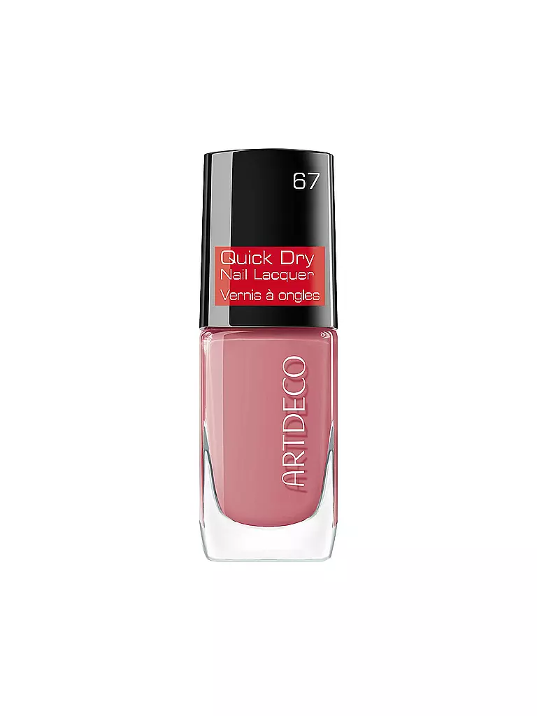 ARTDECO | Vernis à ongles - Quick Dry Nail Lacquer (67 Winter Blossom) | Rose vif