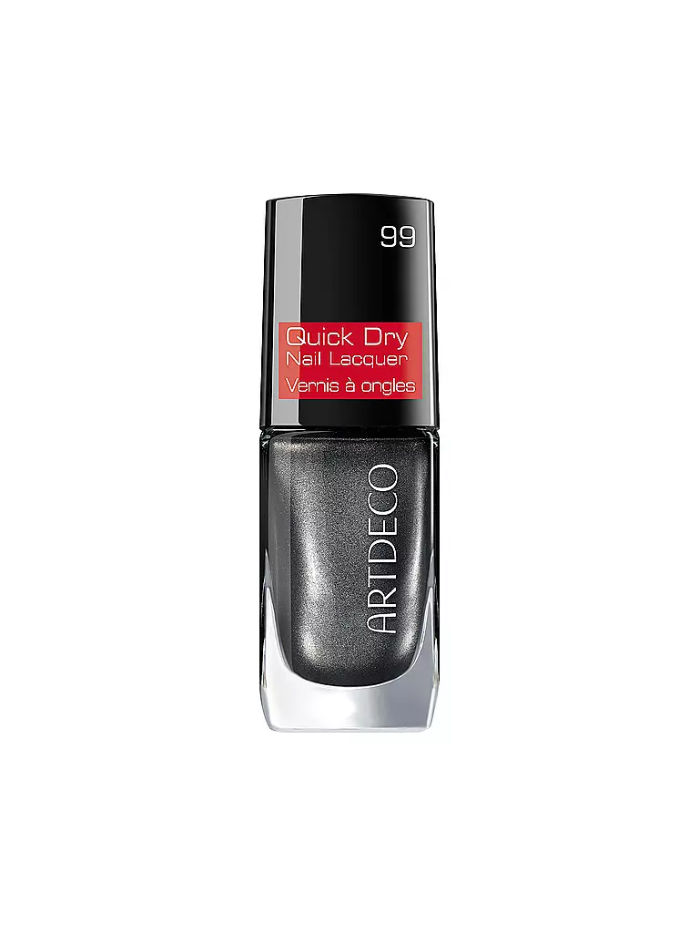 ARTDECO | Vernis à ongles - Quick Dry Nail Lacquer (99 Dark Granite) | Gris