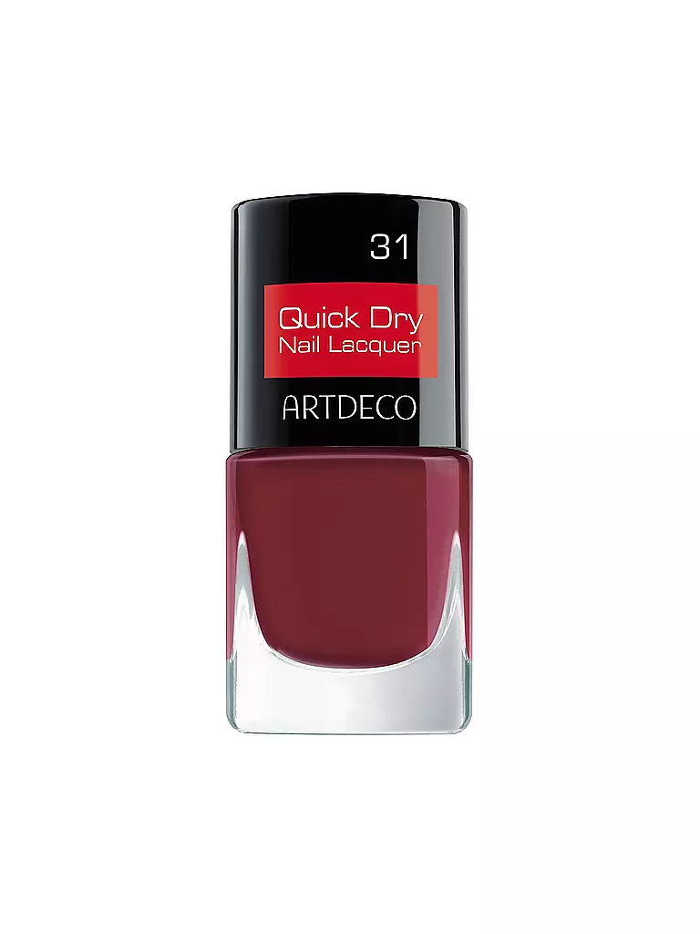 ARTDECO | Vernis à Ongles Séchage Rapide (31 Confident Red) | dunkelrot