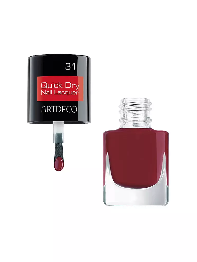 ARTDECO | Vernis à Ongles Séchage Rapide (31 Confident Red) | 