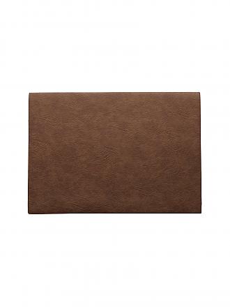 ASA SELECTION | Set de table "Cuir Végan" 46x33cm (Caramel)