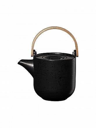 ASA SELECTION | Théière avec poignée en bois Coppa 0,6l Kuro/Noir