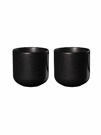 ASA SELECTION | Set de 2 tasses à thé Coppa 0,2l Kuro/Noir