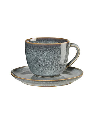 ASA SELECTION | Tasse à cappuccino avec soucoupe 0,23 l Saisons Denim