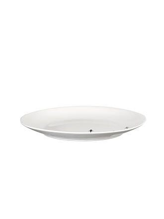 ASA SELECTION | Assiette à dessert de Noël SKIING 20,5cm Joy / Snow Tracks