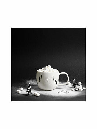 ASA SELECTION | Mug HEART IN SNOW 400ml Joy / Snow Tracks