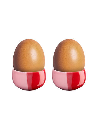 ASA SELECTION | Coquetiers Lot de 2 JOY 4,7x3cm Strawberry Smoothie