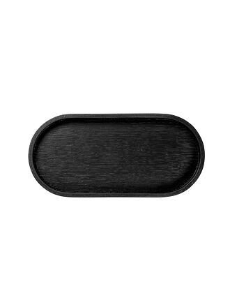 ASA SELECTION | Plateau en bois ovale 23x11cm Chêne Noir