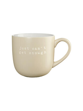 ASA SELECTION | Tasse à anse JUST CANT GET ENOUGH 600ml Beige
