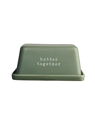 ASA SELECTION | Beurrier 16x11x7,5 cm BUTTER TOGETHER Vert