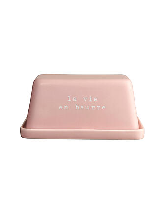 ASA SELECTION | Beurrier 16x11x7,5 cm LA VIE EN BEURRE Rose