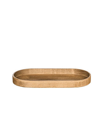 ASA SELECTION | Plateau en bois ovale HÊTRE 37,7x16,5cm Marron