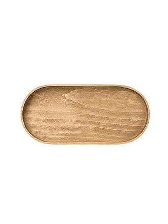 ASA SELECTION | Plateau en bois ovale HÊTRE 37,7x16,5cm Marron