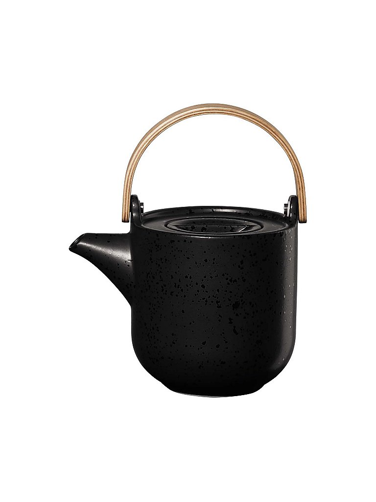 Théière avec poignée en bois Coppa 0,6l Kuro/Noir noir