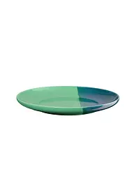 ASA SELECTION | Assiette à dessert JOY 22cm Smoothie aux myrtilles | Vert clair