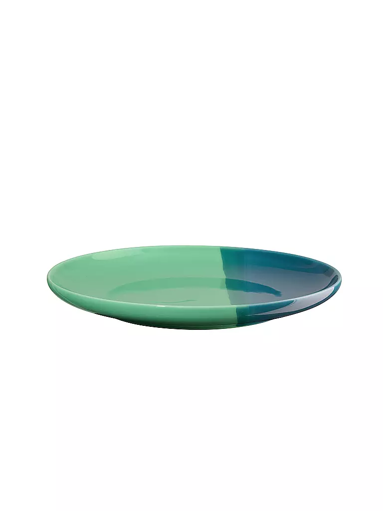 ASA SELECTION | Assiette à dessert JOY 22cm Smoothie aux myrtilles | hellgrün