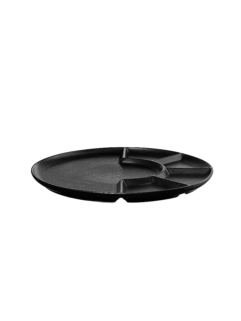 ASA SELECTION | Assiette à fondue apéritif 24,2cm Coppa Kuro/Noir | schwarz