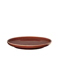 ASA SELECTION | Assiette à pain 14,5cm SEMANA Caviar | Rouge