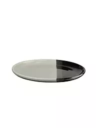 ASA SELECTION | Assiette à pain JOY 13cm Smoothie Fruit de la Passion | Gris