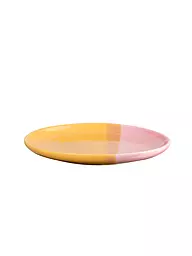 ASA SELECTION | Assiette à pain JOY 13cm Smoothie Fruit de la Passion | Jaune