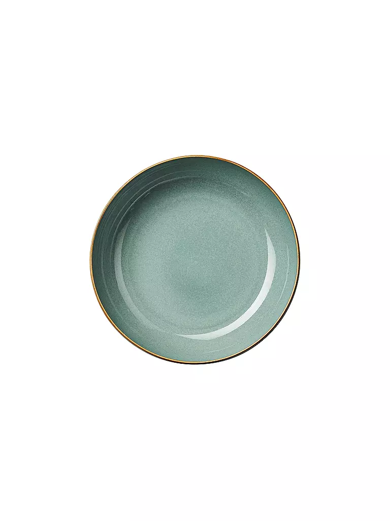 ASA SELECTION | Assiette à soupe / pâtes Saisons Eucalyptus 21cm | Vert
