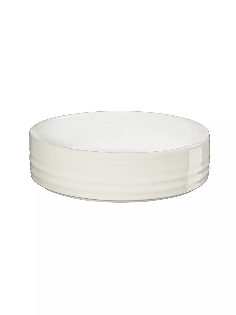 ASA SELECTION | Assiette à soupe/pâtes 19cm RE:GLAZE Sparkling White | creme