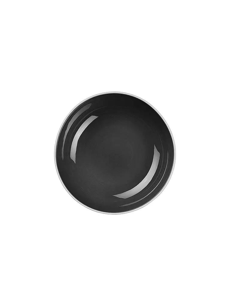 ASA SELECTION | Assiette à soupe/pâtes 21cm SEMANA Caviar | grau