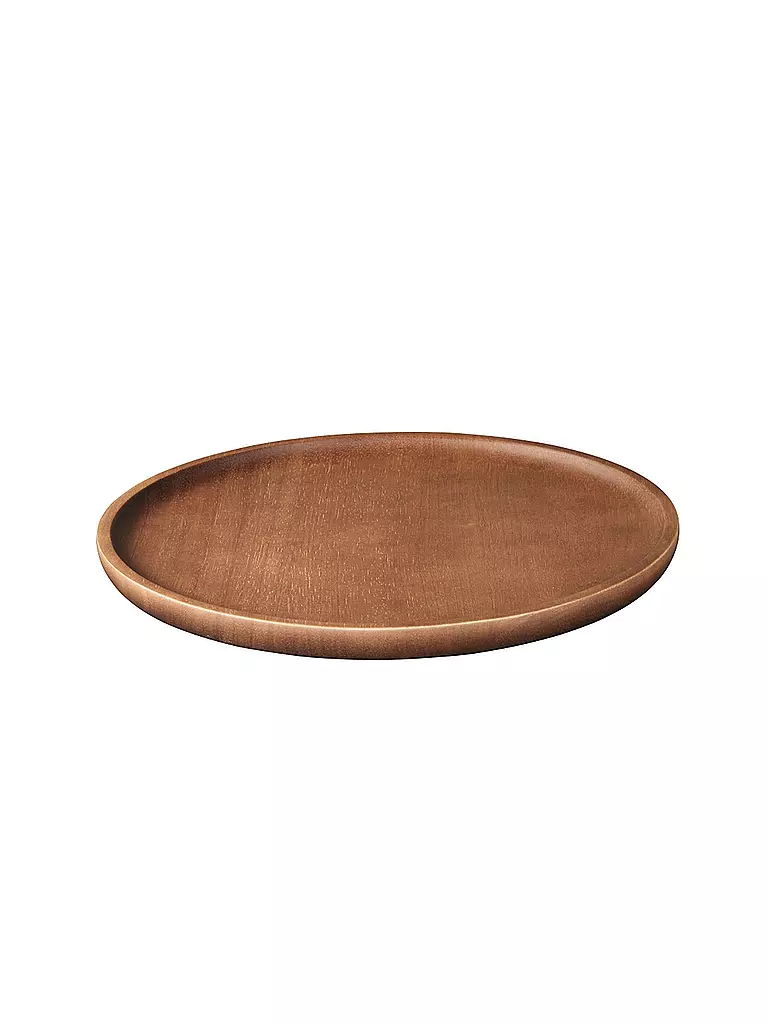 ASA SELECTION | Assiette en bois "Wood" 25cm (Acacia Massif) | braun